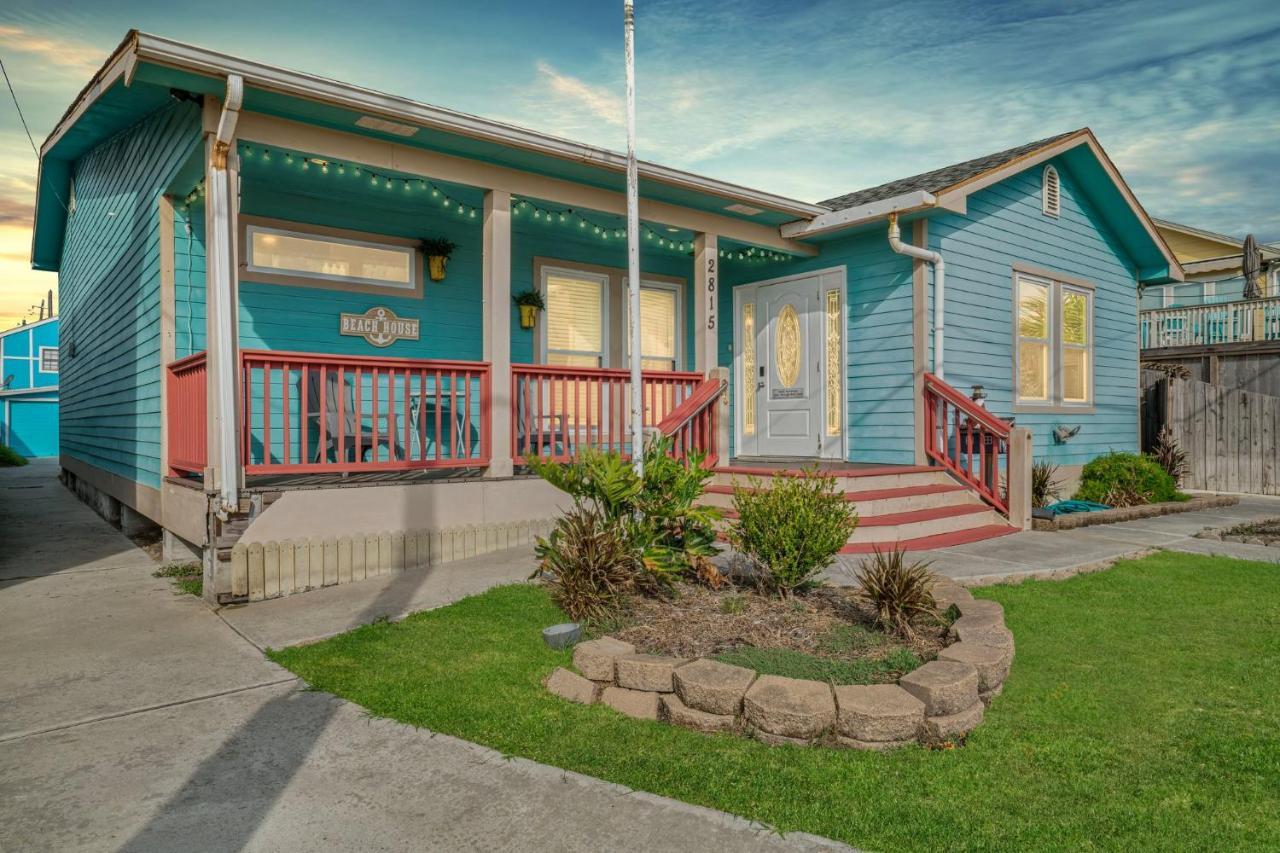 1 Min To Beach Ocean Breeze 3Br Fast Wifi Galveston Exterior foto