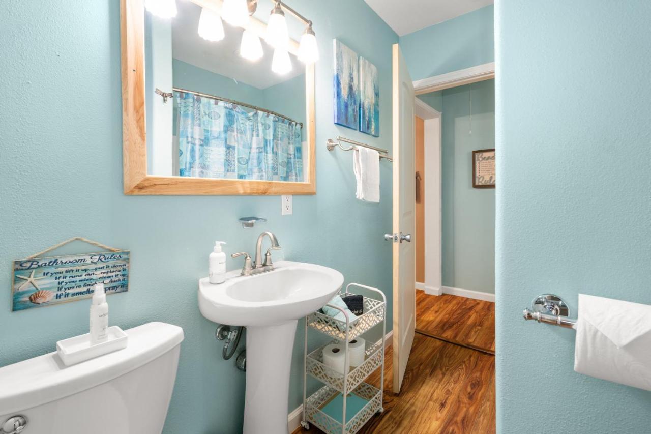 1 Min To Beach Ocean Breeze 3Br Fast Wifi Galveston Exterior foto